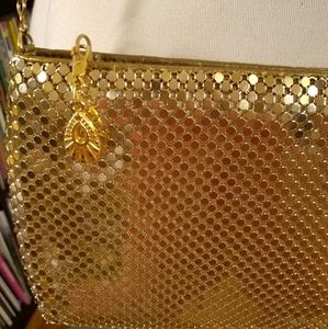 Gold Mesh Handbag